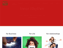 Tablet Screenshot of inner-rhythm.net